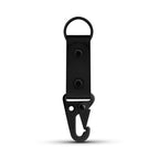 Black Carabiner Key Chain