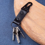 Black Carabiner Key Chain