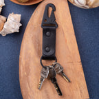 Black Carabiner Key Chain