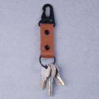 Tan Carabiner Key Chain